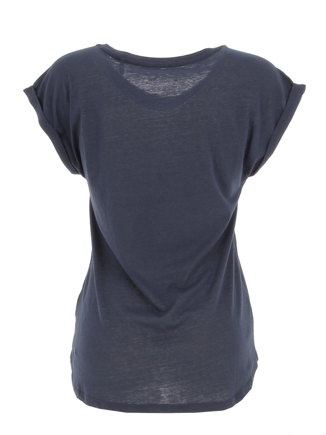 T-shirt talipa bleu marine femme - Teddy Smith
