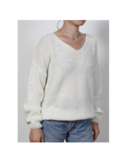 Pull molly blanc femme - Teddy Smith