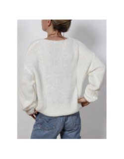 Pull molly blanc femme - Teddy Smith