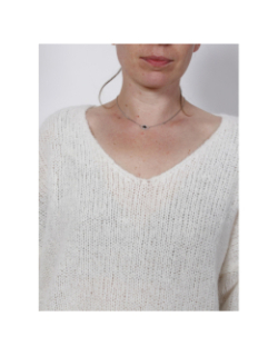 Pull molly blanc femme - Teddy Smith