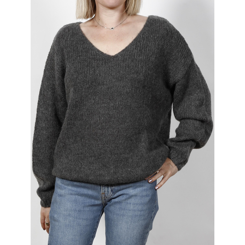 Pull molly gris anthracite femme - Teddy Smith