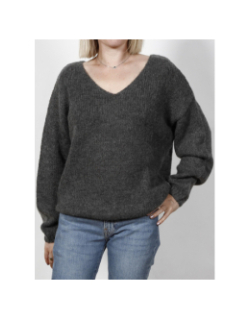 Pull molly gris anthracite femme - Teddy Smith