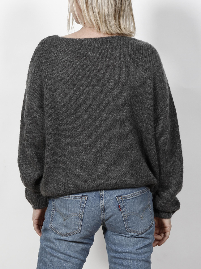 Pull molly gris anthracite femme - Teddy Smith