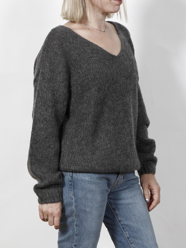 Pull molly gris anthracite femme - Teddy Smith