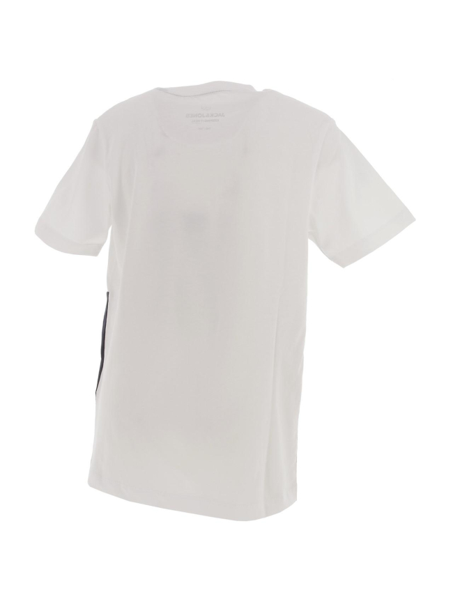 T-shirt break blanc garçon - Jack & Jones