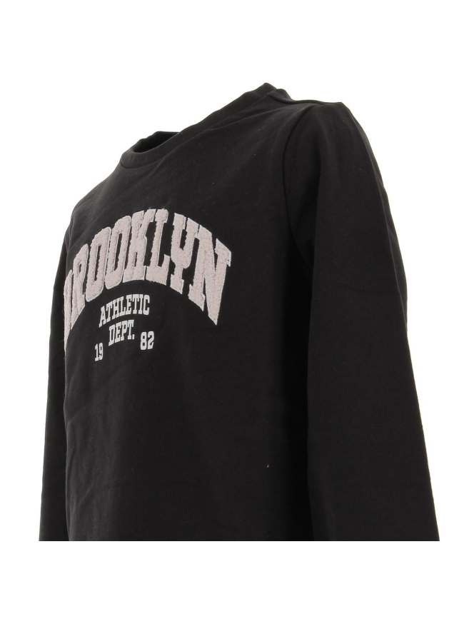 Sweat brooklyn laina noir fille - Only
