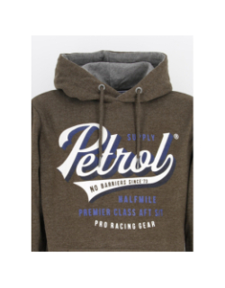 Sweat à capuche hooded marron homme - Petrol Induistries