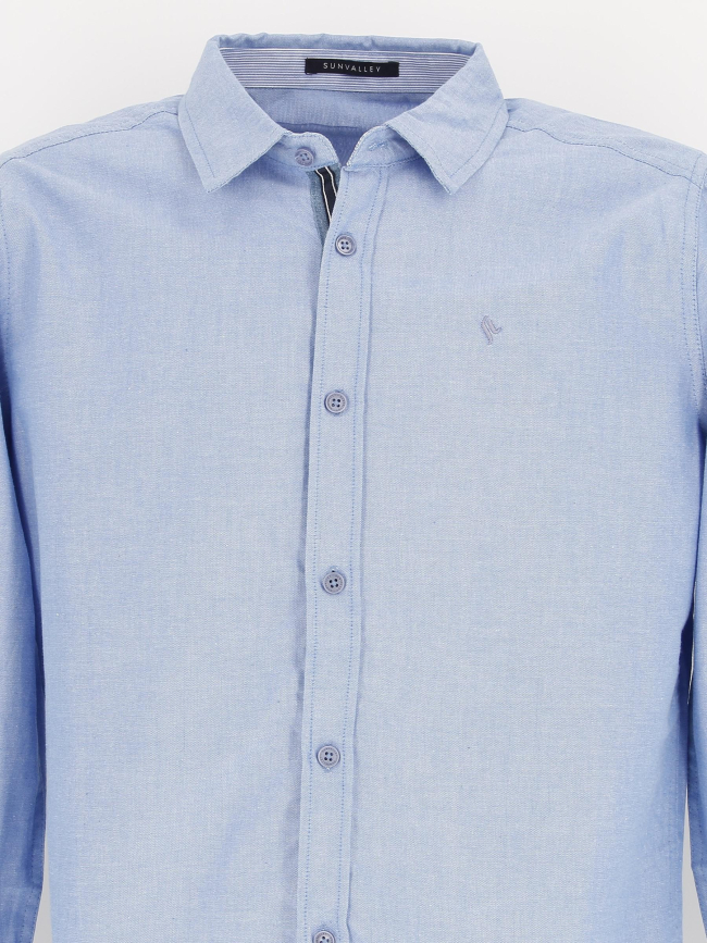 Chemise armoise bleu homme - Sun Valley