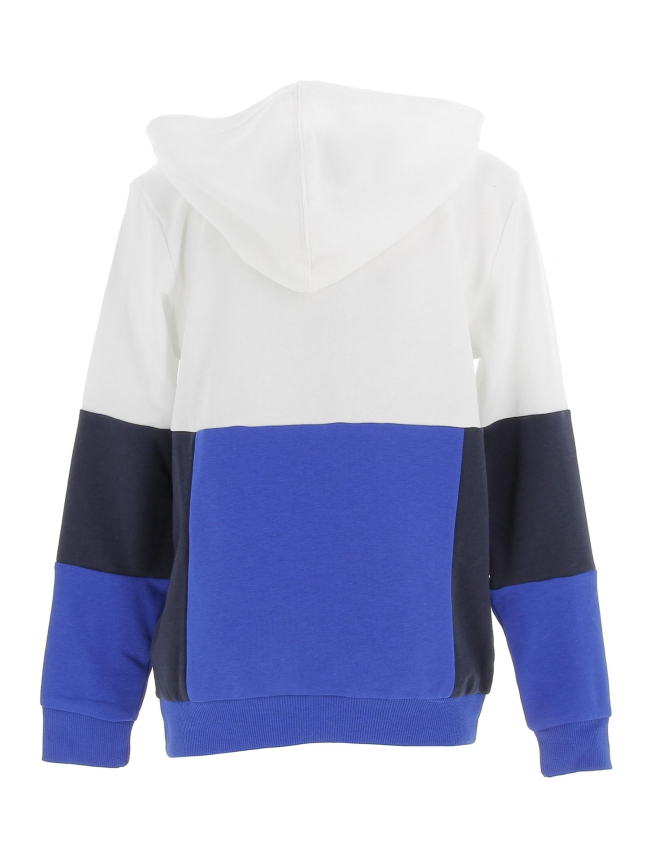 Sweat à capuche u cb bleu/blanc garçon - Adidas