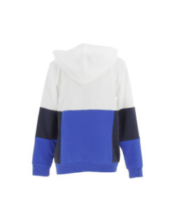 Sweat à capuche u cb bleu/blanc garçon - Adidas