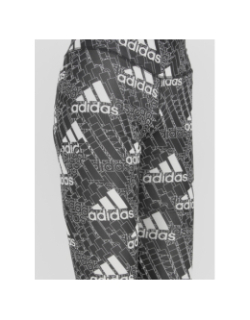 Legging sport tight noir fille - Adidas