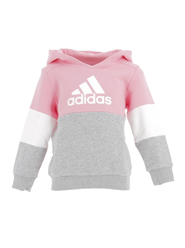 Survêtement sweat à caouche inf cb rose fille - Adidas