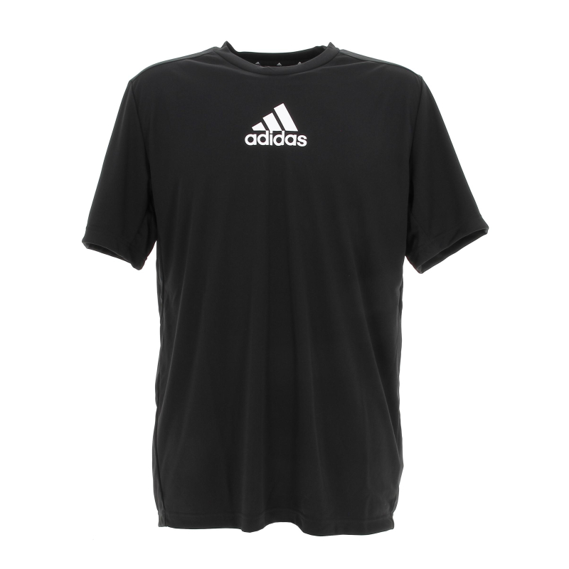 T-shirt de sport 3 bandes noir homme - Adidas