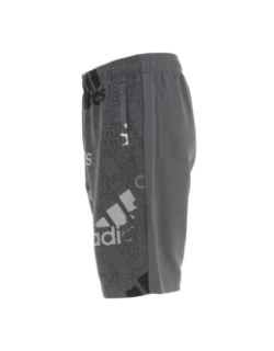Short de sport big logo gris garçon - Adidas