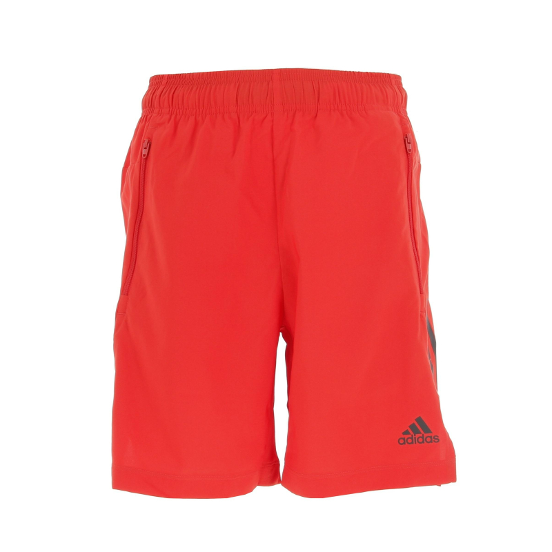Short de sport t365 rouge homme - Adidas