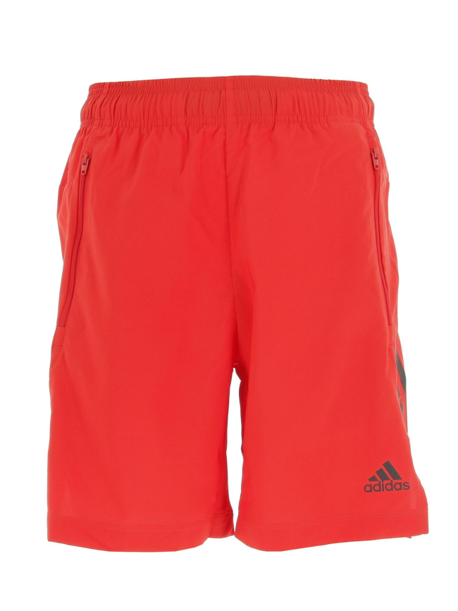 Short de sport t365 rouge homme - Adidas