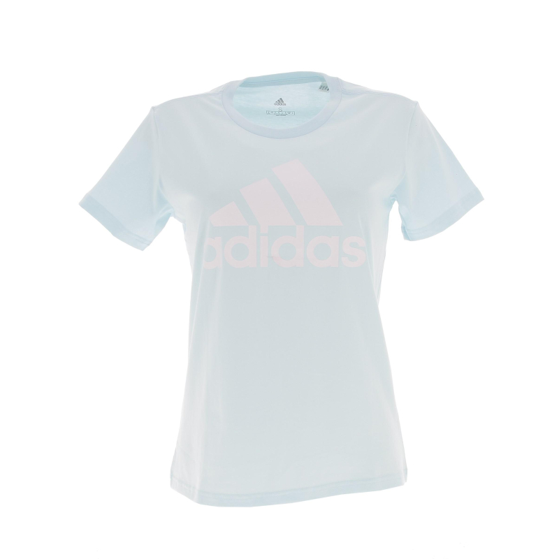 T-Shirt de sport logo bleu femme - Adidas