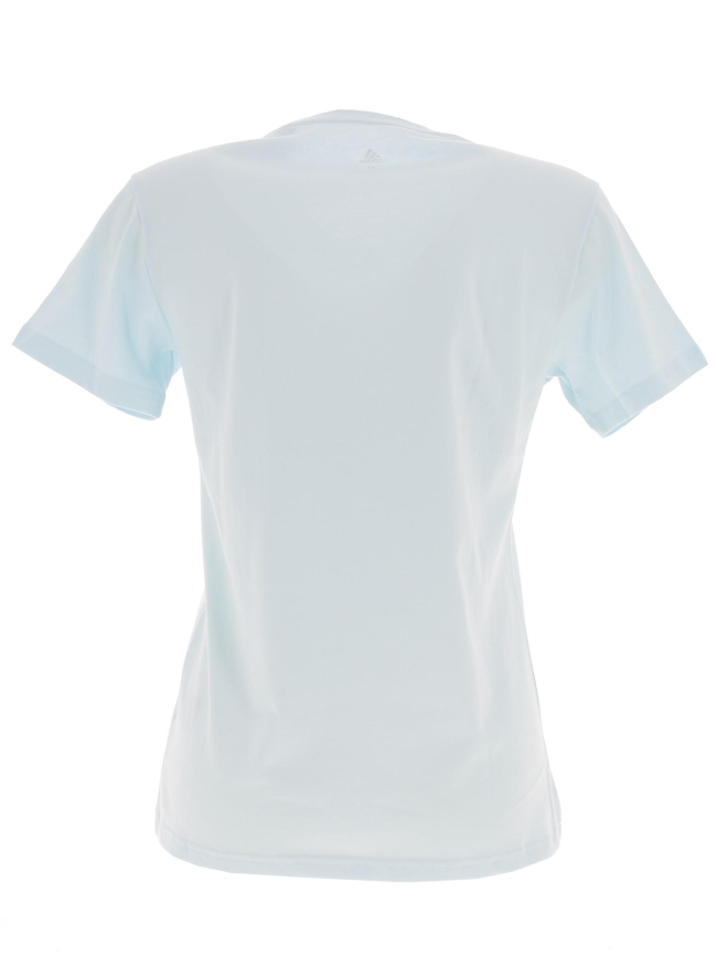 T-Shirt de sport logo bleu femme - Adidas
