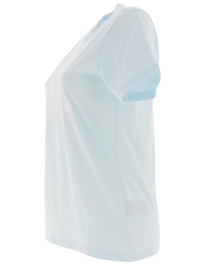 T-Shirt de sport logo bleu femme - Adidas