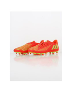 Chaussures de football predator edge 4 orange - Adidas