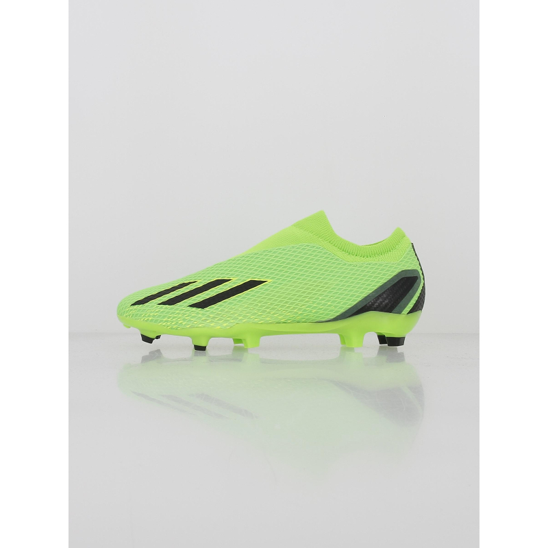 Chaussures de football speedportal fg vert fluo - Adidas