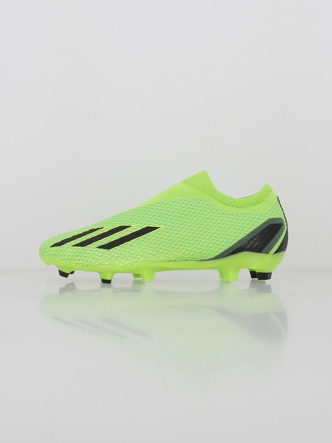 Chaussures de football speedportal fg vert fluo - Adidas