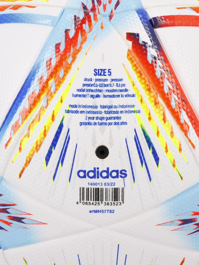 Ballon de football coupe du monde t5 blanc - Adidas