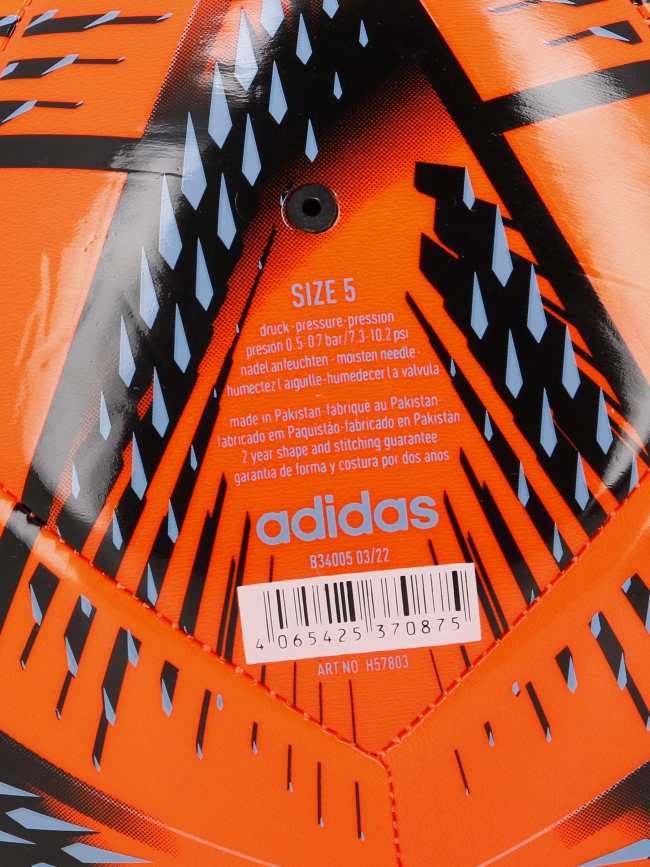 Ballon de football fifa world cup 22 t5 orange - Adidas