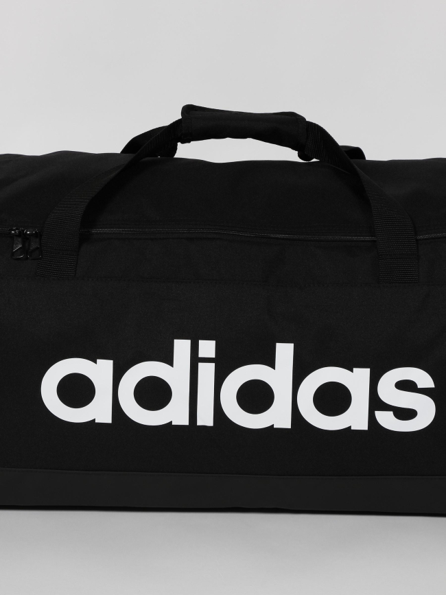 Sac de sport linear duffel L noir - Adidas