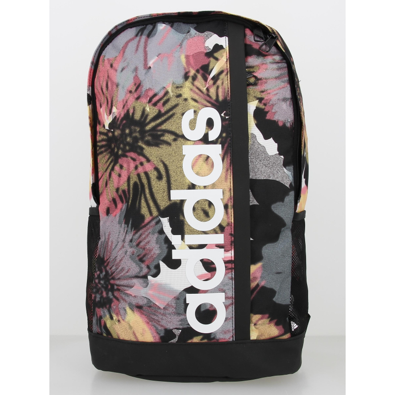 Sac à dos sport linear fleurs logo multicolore - Adidas