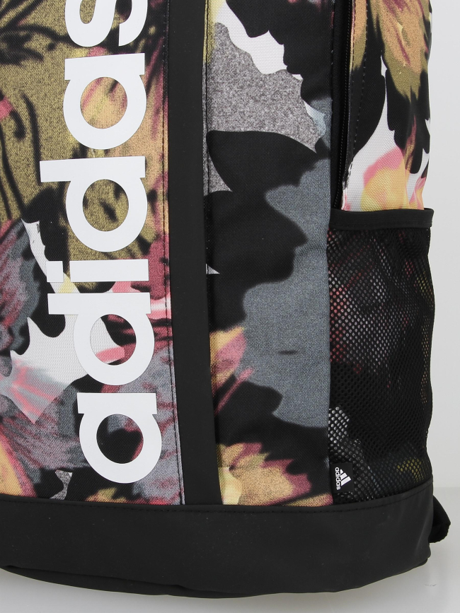 Sac à dos sport linear fleurs logo multicolore - Adidas