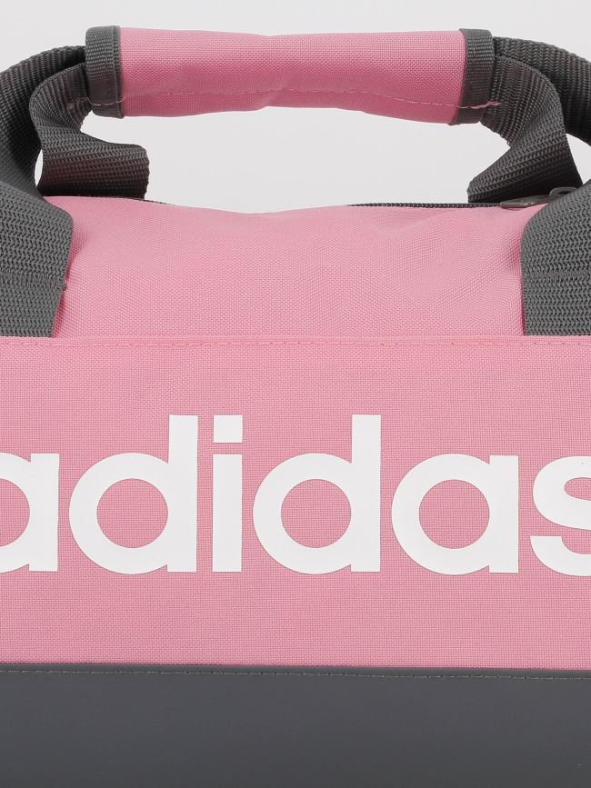 Sac de sport linear duffel XS rose - Adidas