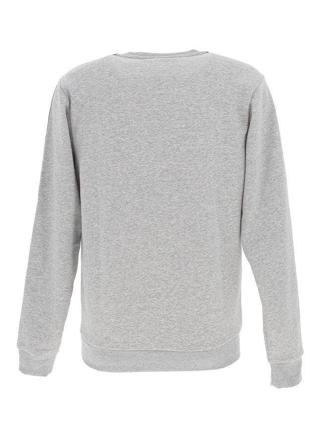 Sweat sport 3 bandes gris homme - Adidas