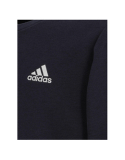 Sweat sport 3 bandes bleu marine homme - Adidas