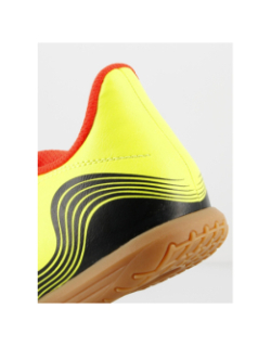 Chaussures de football indoor copa sense 4 jaune fluo - Adidas