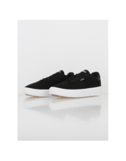 Baskets compensées en toile court cln noir femme - Adidas