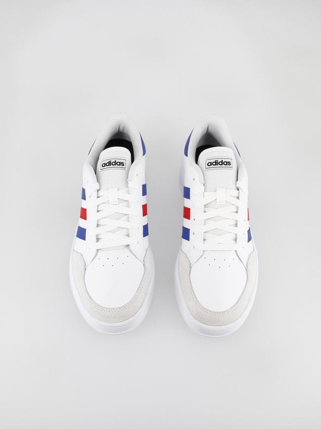 Chaussures de tennis breaknet blanc homme - Adidas