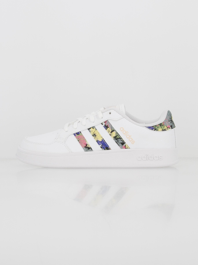 Baskets basses breaknet tropical blanc femme - Adidas