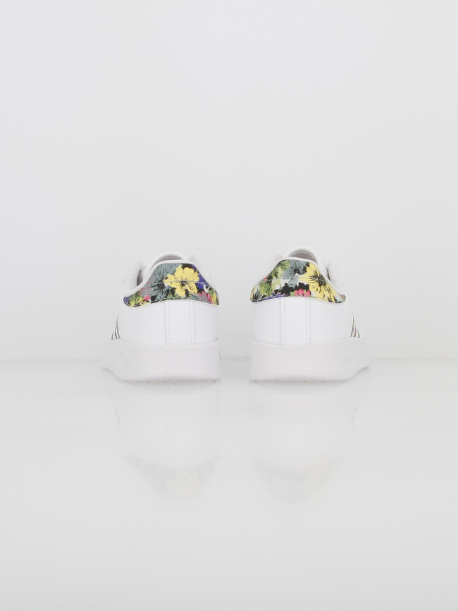 Baskets basses breaknet tropical blanc femme - Adidas