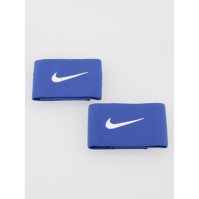 Fixations protèges-tibias guard stay bleu - Nike
