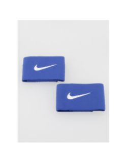 Fixations protèges-tibias guard stay bleu - Nike
