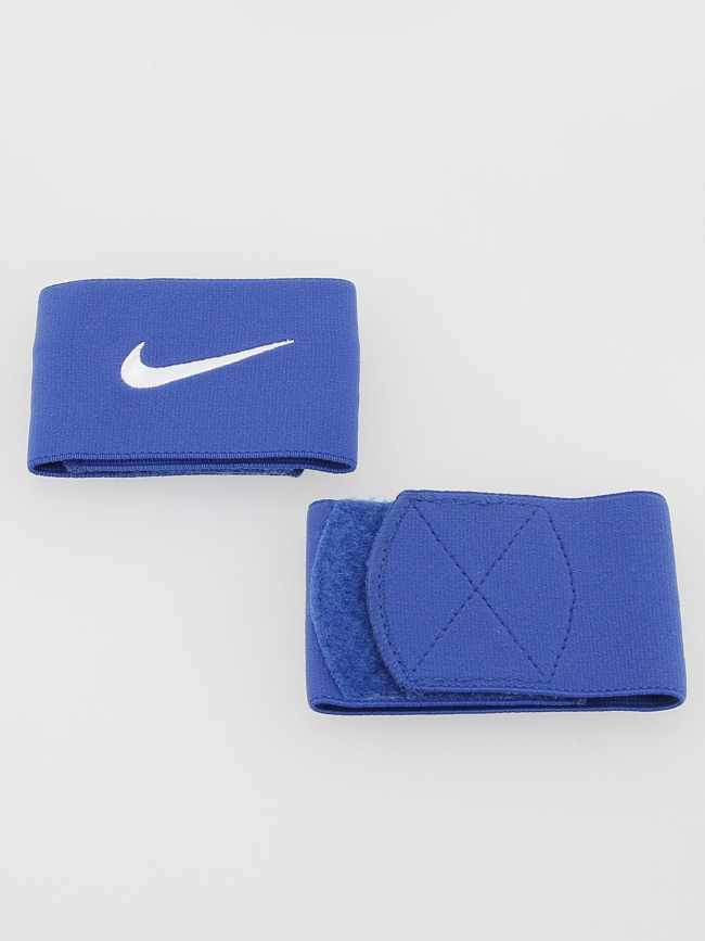 Fixations protèges-tibias guard stay bleu - Nike