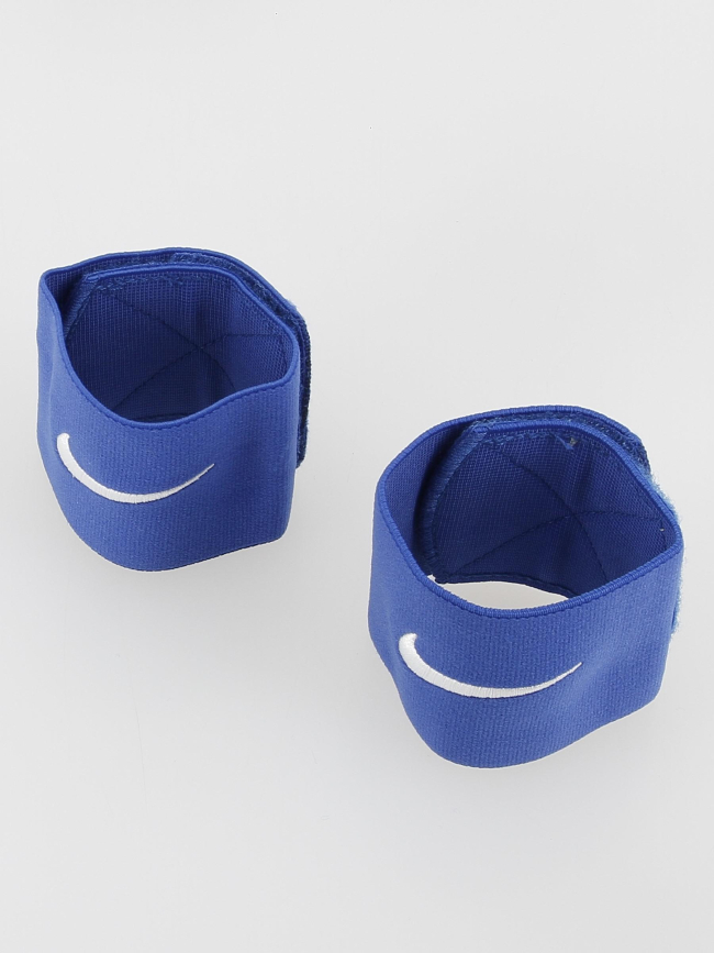 Fixations protèges-tibias guard stay bleu - Nike