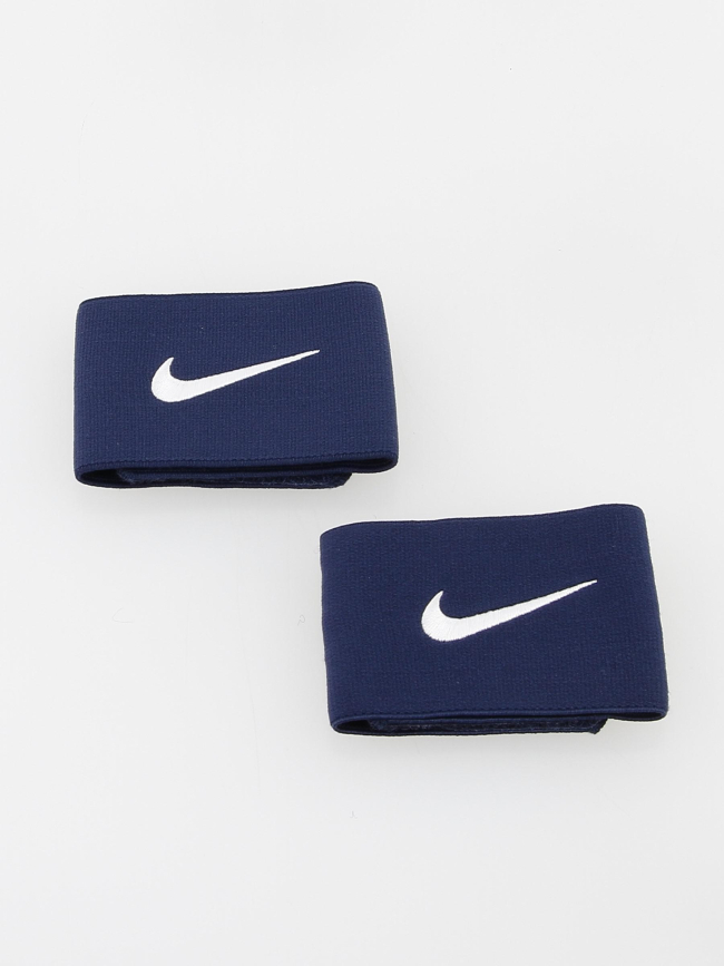 Fixations protèges-tibias guard stay bleu - Nike