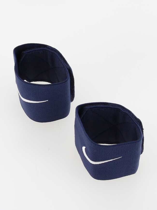 Fixations protèges-tibias guard stay bleu - Nike