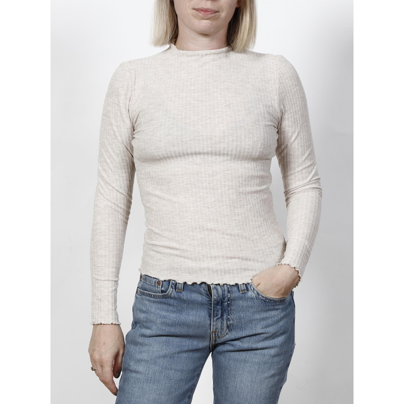 Sous-pull emma beige femme - Only