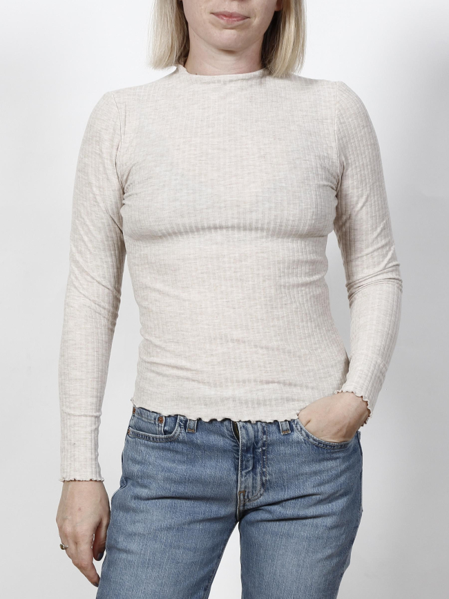 Sous-pull emma beige femme - Only