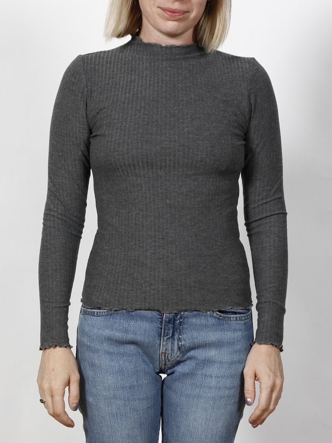 Sous-pull emma gris femme - Only