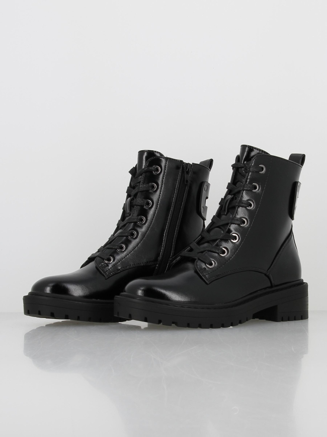 Bottines bold 15 shiny vernis noir femme - Only