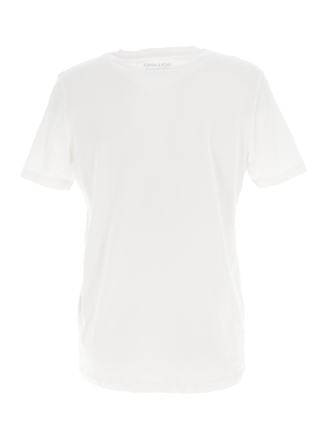 T-shirt jorcaptain crew blanc homme - Jack & Jones